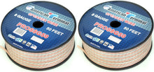 Load image into Gallery viewer, 2 American Terminal PROS8G50 50' 8 Gauge PRO PA DJ Car Home Marine Audio Speaker Wire Cable Spool