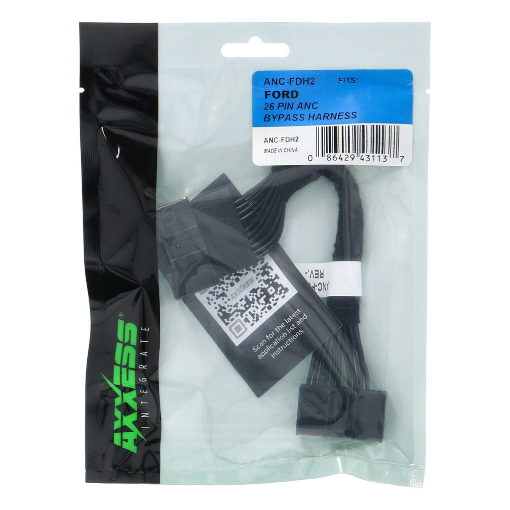 AXXESS ANC-FDH2 LOC T-HARNESS FOR BY-PASSING THE FACTORY MIC - Ford 26 PIN (6-9-12 SPK SYSTEMS)