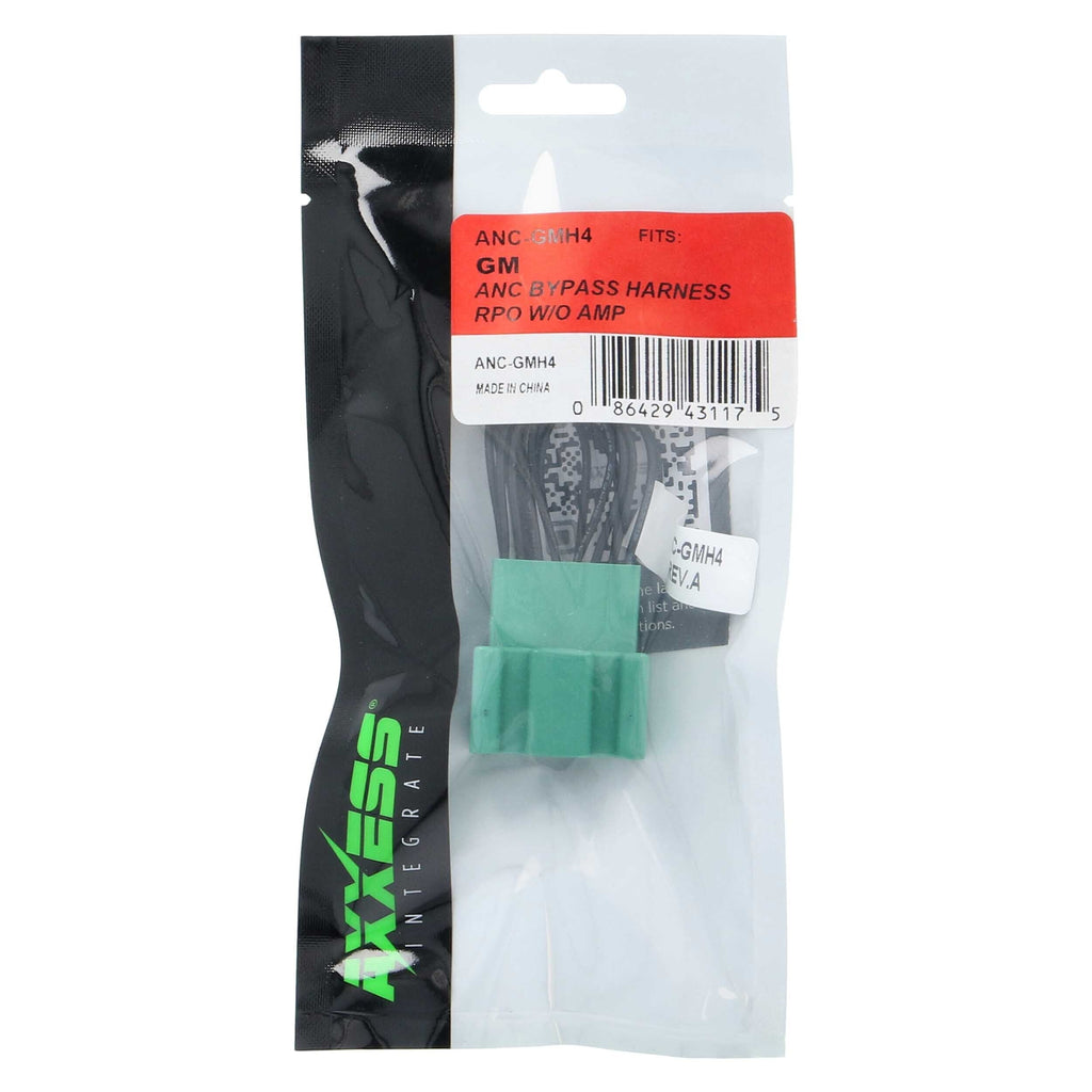 AXXESS ANC-GMH4 LOC T-HARNESS FOR BY-PASSING THE FACTORY MIC - GM-GMC-2014-2023 (RPO IOR)