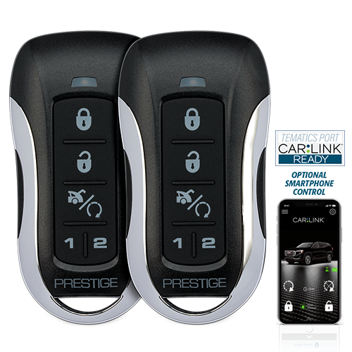 Prestige APS787Z One-Way Remote Start / Keyless Entry and Security System with up to 1 Mile Operating Range