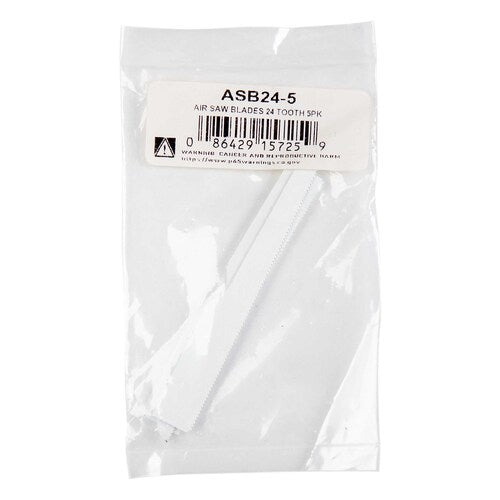 Install Bay ASB24-5 24TPI - 1/2 in Air Saw Blade - Package of 5