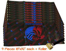 Load image into Gallery viewer, American Terminal AT-BPK36 9 Sheets 18" x 32" Sound Deadening Noise Insulation Vibration Dampening Bulk Kit + Roller Tool
