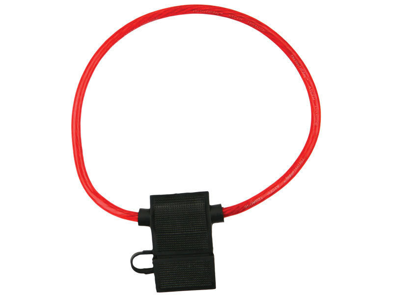 Install Bay ATFH12C-10 ATC Fuse Holder With Cover 12 Gauge - Package of 10