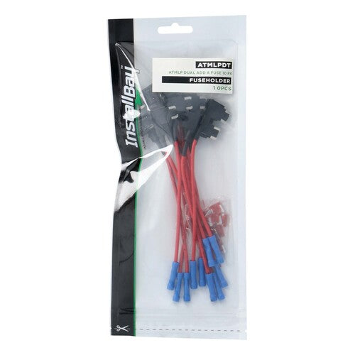 Install Bay ATMLPDT ATMLP Low Profile Dual Add A Fuse - Package of 10