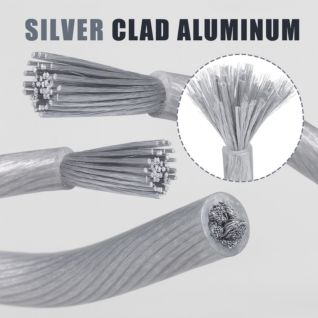American Terminal ATP8G250SL 8GA 250' Silver Power Ground Wire Car Audio Amplifier Marine Cable