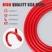 Load image into Gallery viewer, MK Audio PC8250RD 8GA 250' Red Power Ground Wire Car Audio Amplifier Marine Cable