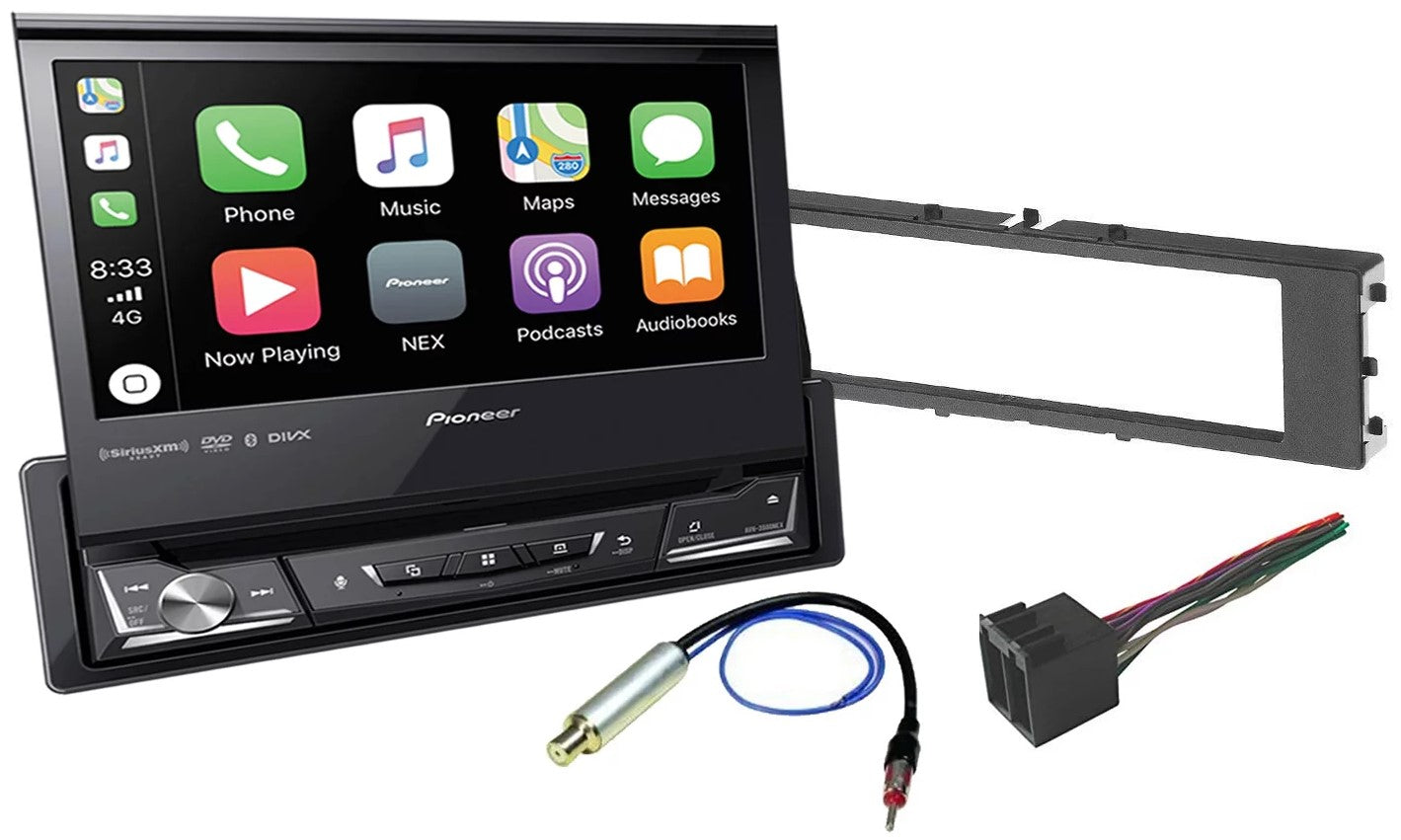 Pioneer AVH-3500NEX DVD Receiver Compatible for 1996-1999 Audi A4/A4 Quattro 1998-1999 A6