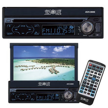 Load image into Gallery viewer, Absolute 7" INDASH CAR STEREO MOTORIZED DVD / CD / MP3/ USB + 6.5" 3-WAY SPEAKER