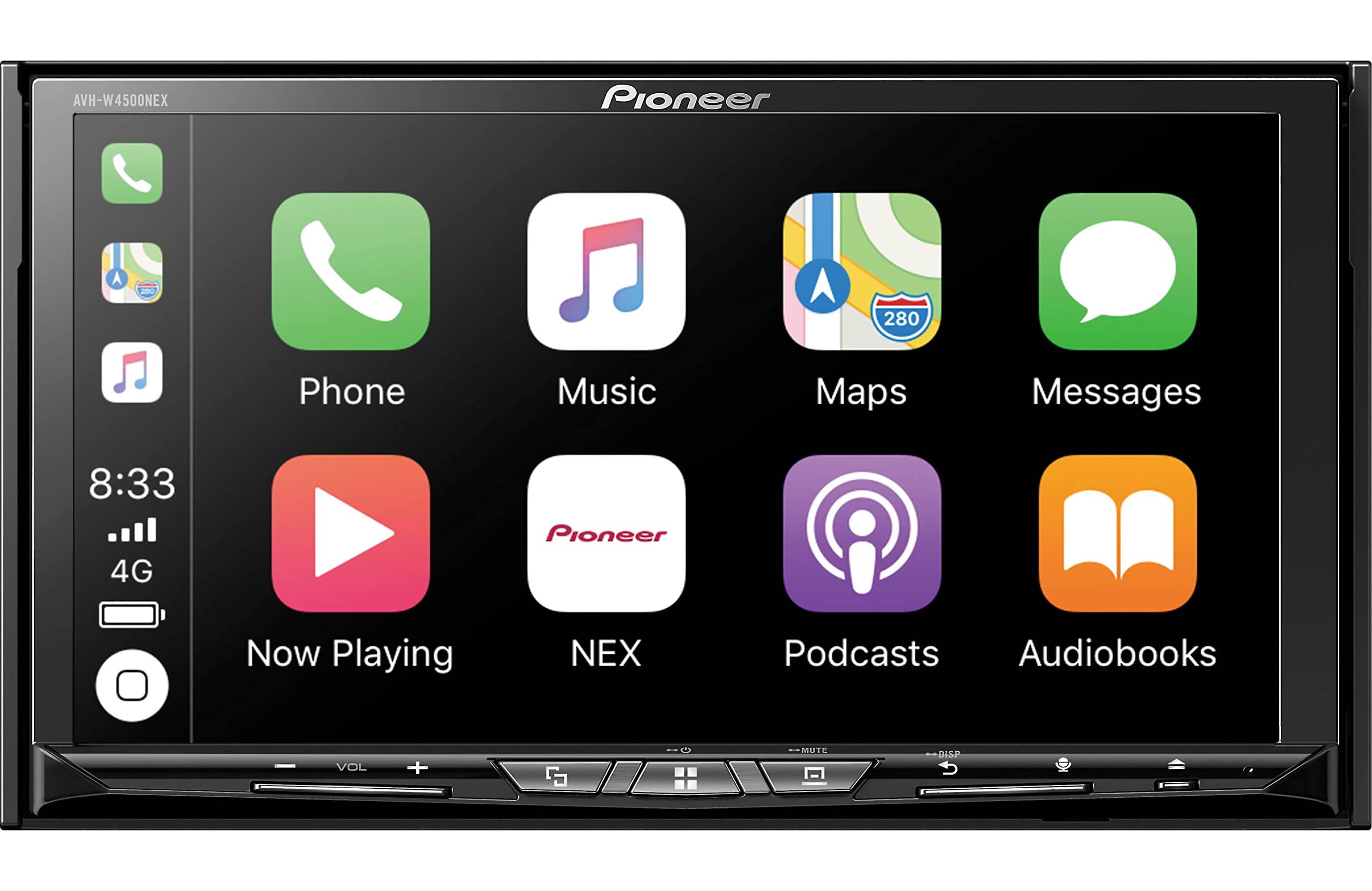 Pioneer AVH-W4500NEX  2 DIN DVD Player Bluetooth HD Wireless Android Auto CarPlay