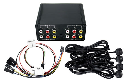 Crux AVS-44  Audio/Video Switcher 4 IN and 4 OUT