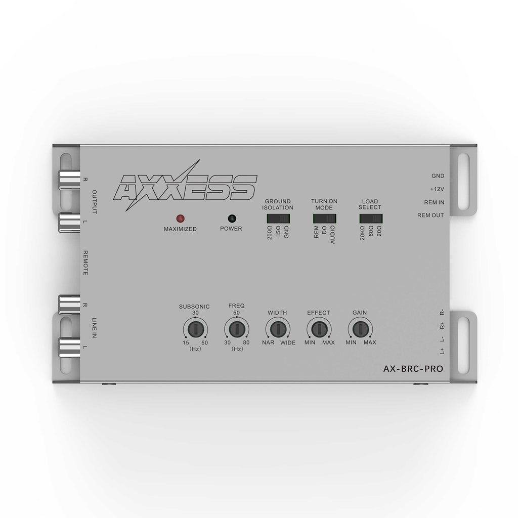 Axxess AX-BRC-PRO BASS ENHANCEMENT PROCESSOR, 2CH INPUT LOC, BUILT IN LINE DRIVER