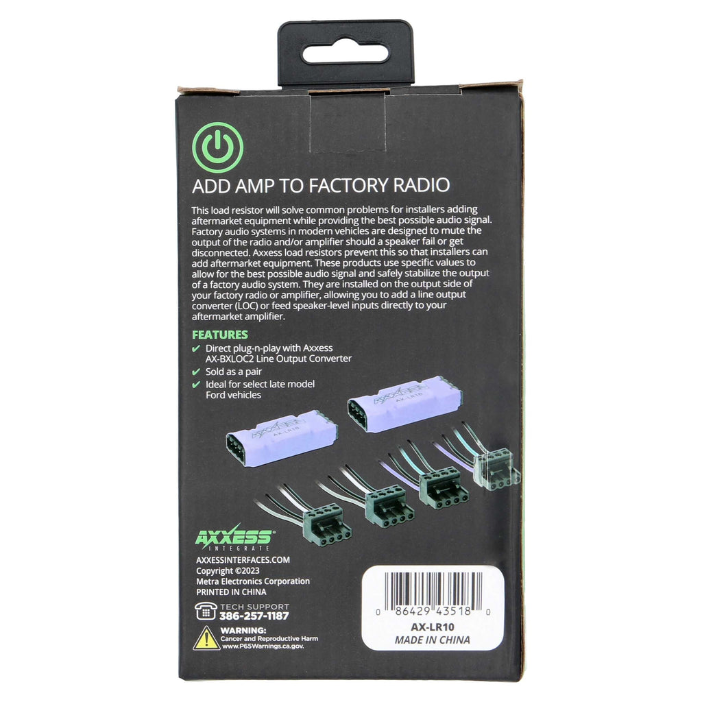 Axxess AX-LR10 10 Ohm Universal Load Resistor