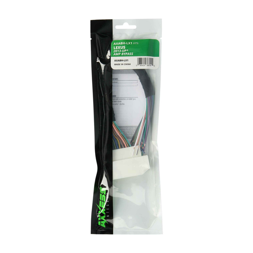 Axxess AXABH-LX1 Amp Bypass Harness Fits Select Lexus/Subaru/Toyota 2001-2023