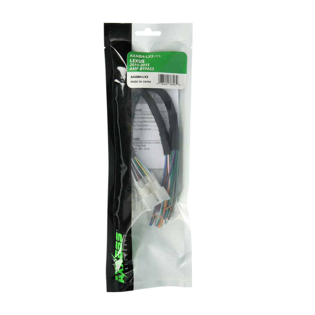 Axxess AXABH-LX3 Amp Bypass Harness - Fits Select Lexus Models 2010-2015