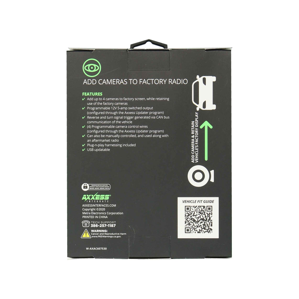 Axxess AXAC-MZ2 Mazda Plug N Play Harness for AX-ADDCAM Interface 2014-UP