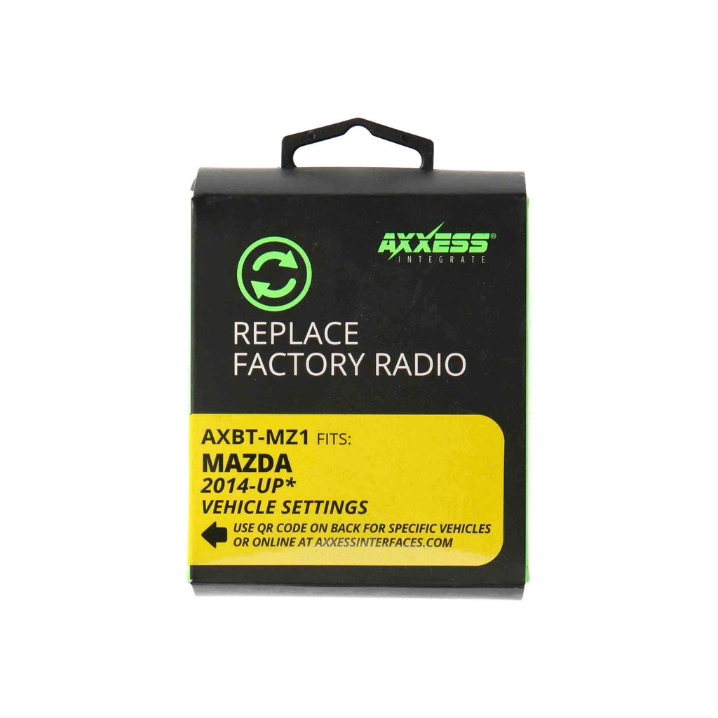 Axxess AXBT-MZ1 Bluetooth Capable Vehicle Customization Mazda 2014-up