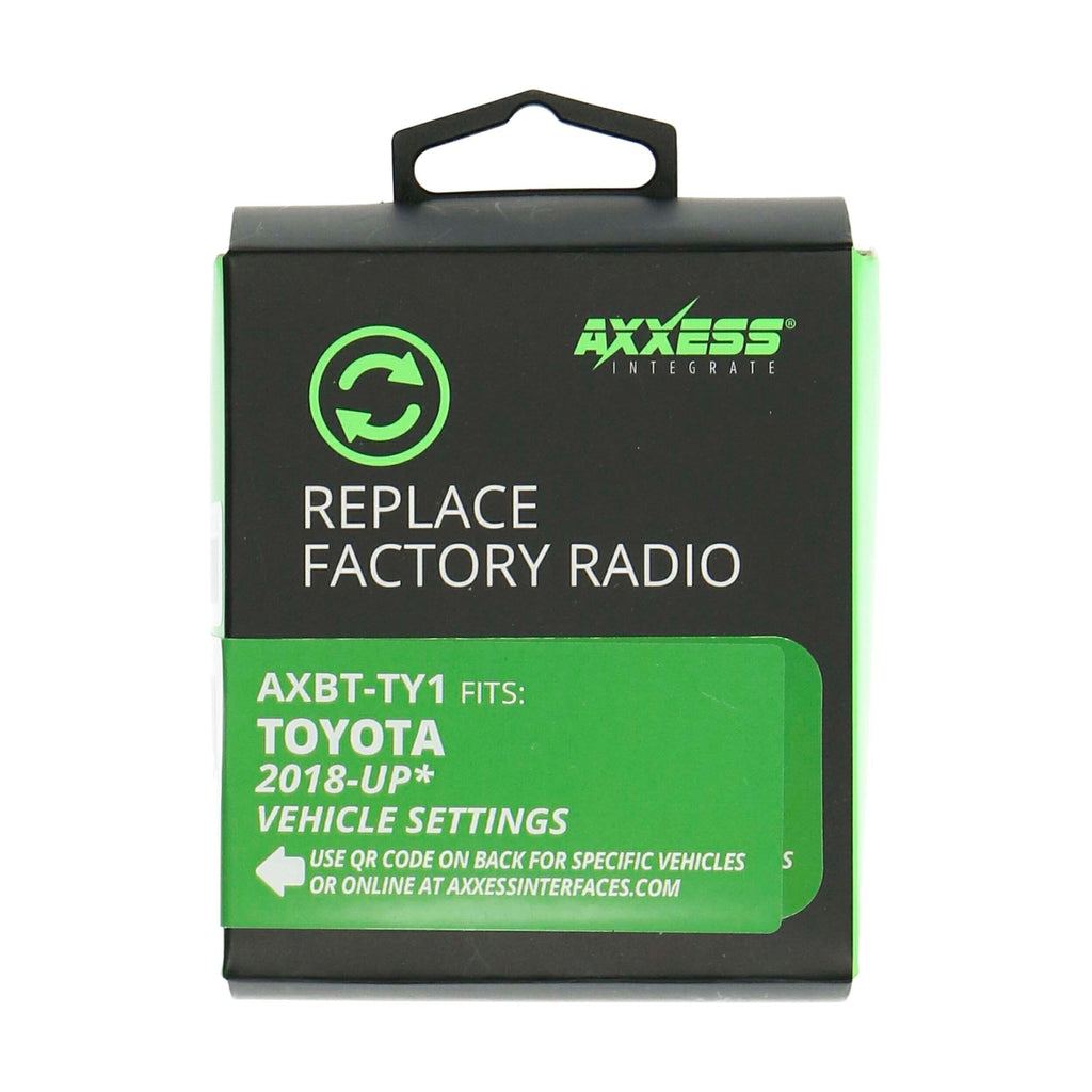 Axxess AXBT-TY1 Toyota Camry (without amplifier) 2018-up