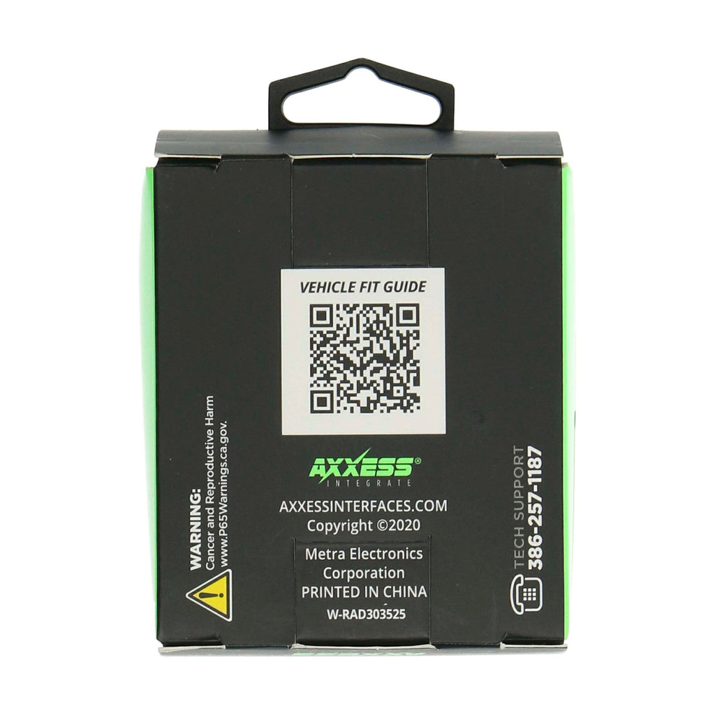 Axxess AXBT-TY1 Toyota Camry (without amplifier) 2018-up