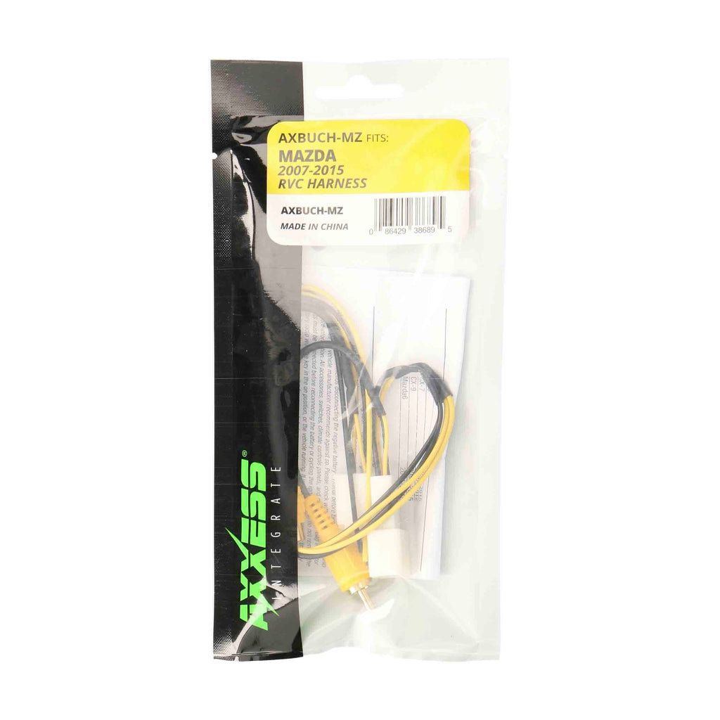 Axxess AXBUCH-MZ Camera Retention/Add-on Harness Fits Mazda 2007-2015