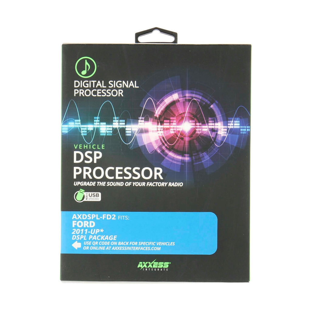 Axxess AXDSPL-FD2 DSP Package with AXDSP-L, T-Harness and Amp Bypass Harness - Ford 2011-Up