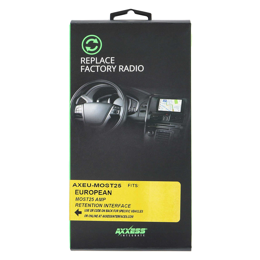 Axxess AXEU-MOST25 European MOST25 Amp Retention Interface