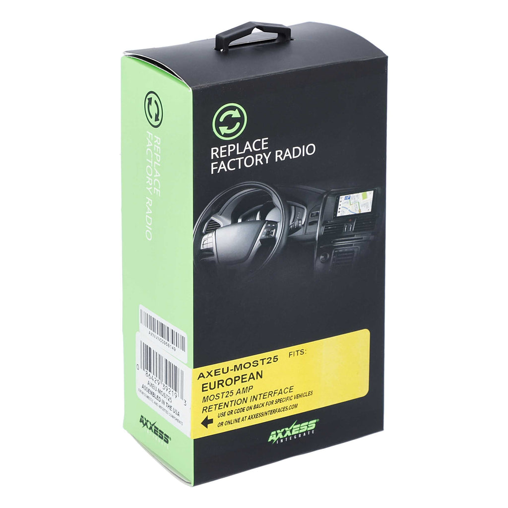 Axxess AXEU-MOST25 European MOST25 Amp Retention Interface