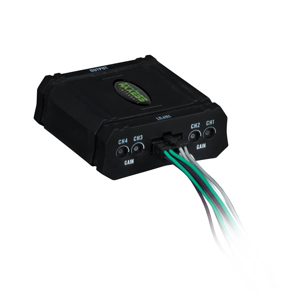 Axxess AXLOC4-80A Adjustable Line Output Converter - 4 Channel 80W