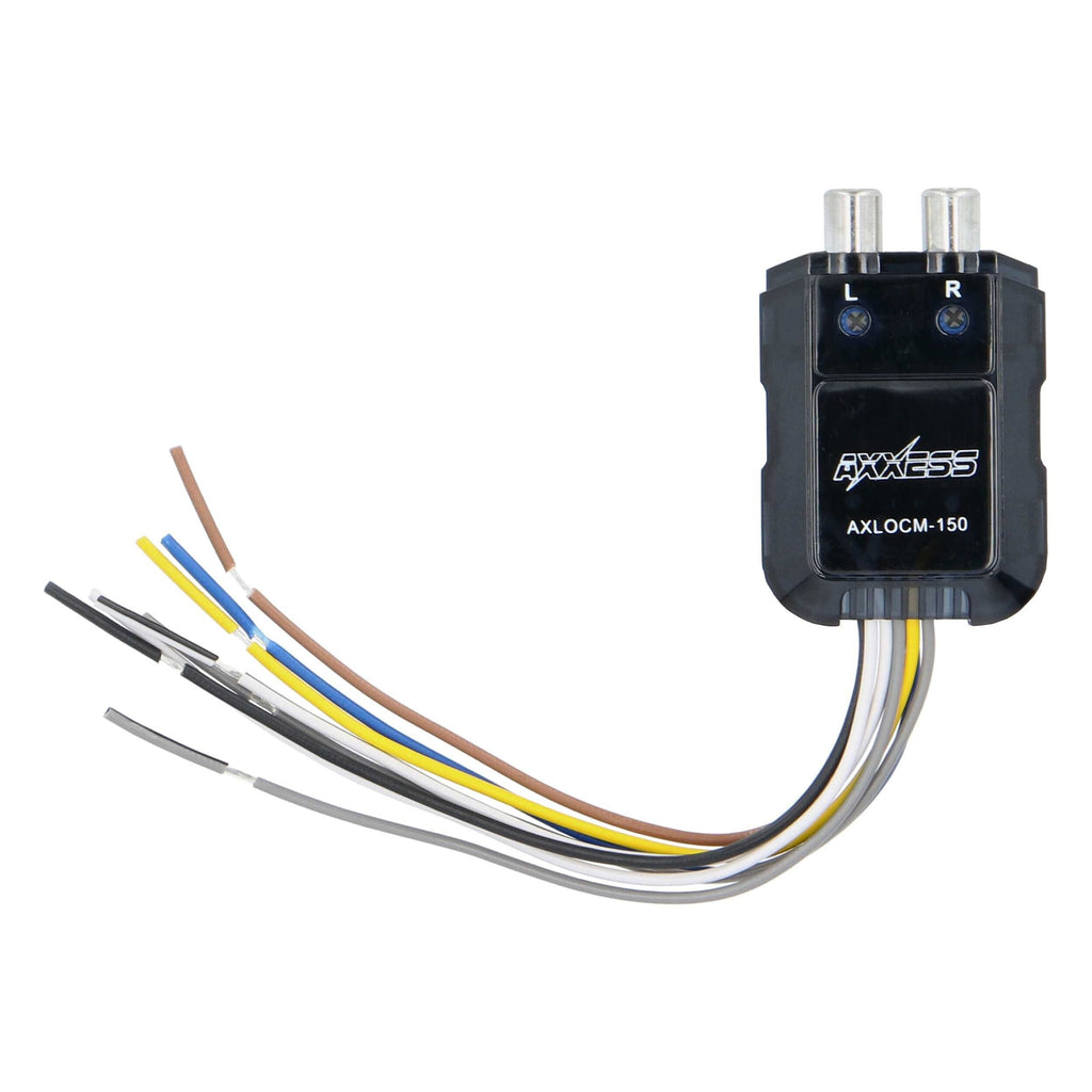 Axxess AXLOCM-150 Mini 150 Watt 2 Channel Line Output Converter