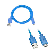 Load image into Gallery viewer, Axxess AXMROB-BL 3 Foot Replacement Micro B Cables - Blue
