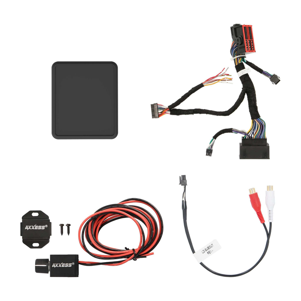 Axxess AXSUB-CH5 CAN-BUS INTERFACE TO PROVIDE SUB -RCA 5-VOLT + VOLUME CONTROL- CHRYSLER 2013-UP