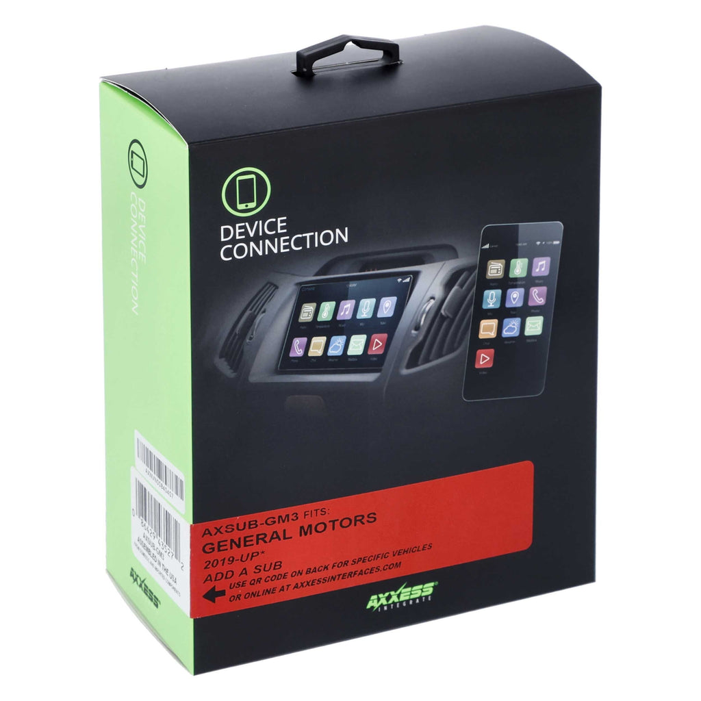 Axxess AXSUB-GM3 CAN-BUS INTERFACE TO PROVIDE SUB -RCA 5-VOLT + VOLUME CONTROL - GENERAL MOTORS 2019-UP
