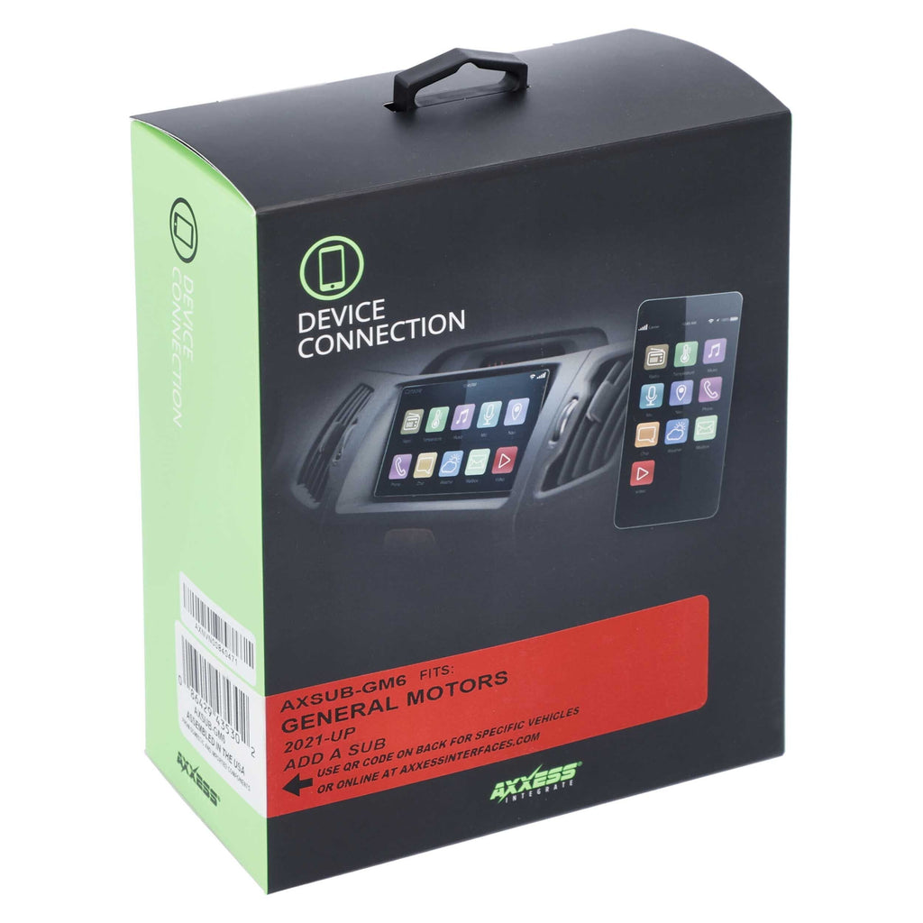 Axxess AXSUB-GM6 CAN-BUS INTERFACE TO PROVIDE SUB -RCA 5-VOLT + VOLUME CONTROL - GENERAL MOTORS 2021-UP
