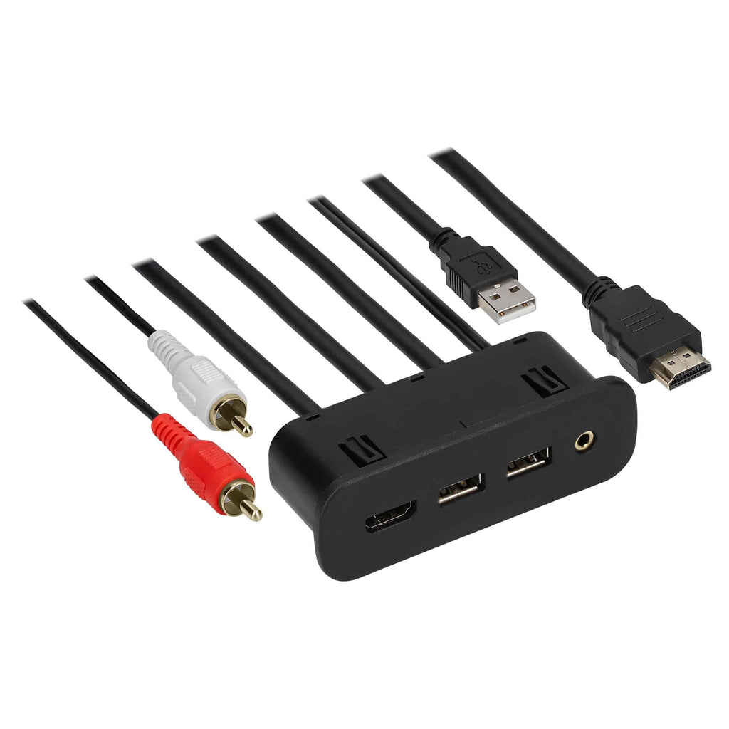 Axxess AXUSB-CH1 USB/AUX/HDMI Replacement Panel 3 Feet - Chrysler/Dodge/Jeep 2015-Up