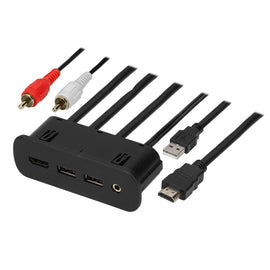 Axxess AXUSB-CH1 USB/AUX/HDMI Replacement Panel 3 Feet - Chrysler/Dodge/Jeep 2015-Up