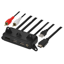 Load image into Gallery viewer, Axxess AXUSB-CH2 USB/AUX/HDMI Replacement Panel 3 Feet - Chrysler/Dodge/Jeep 2015-Up