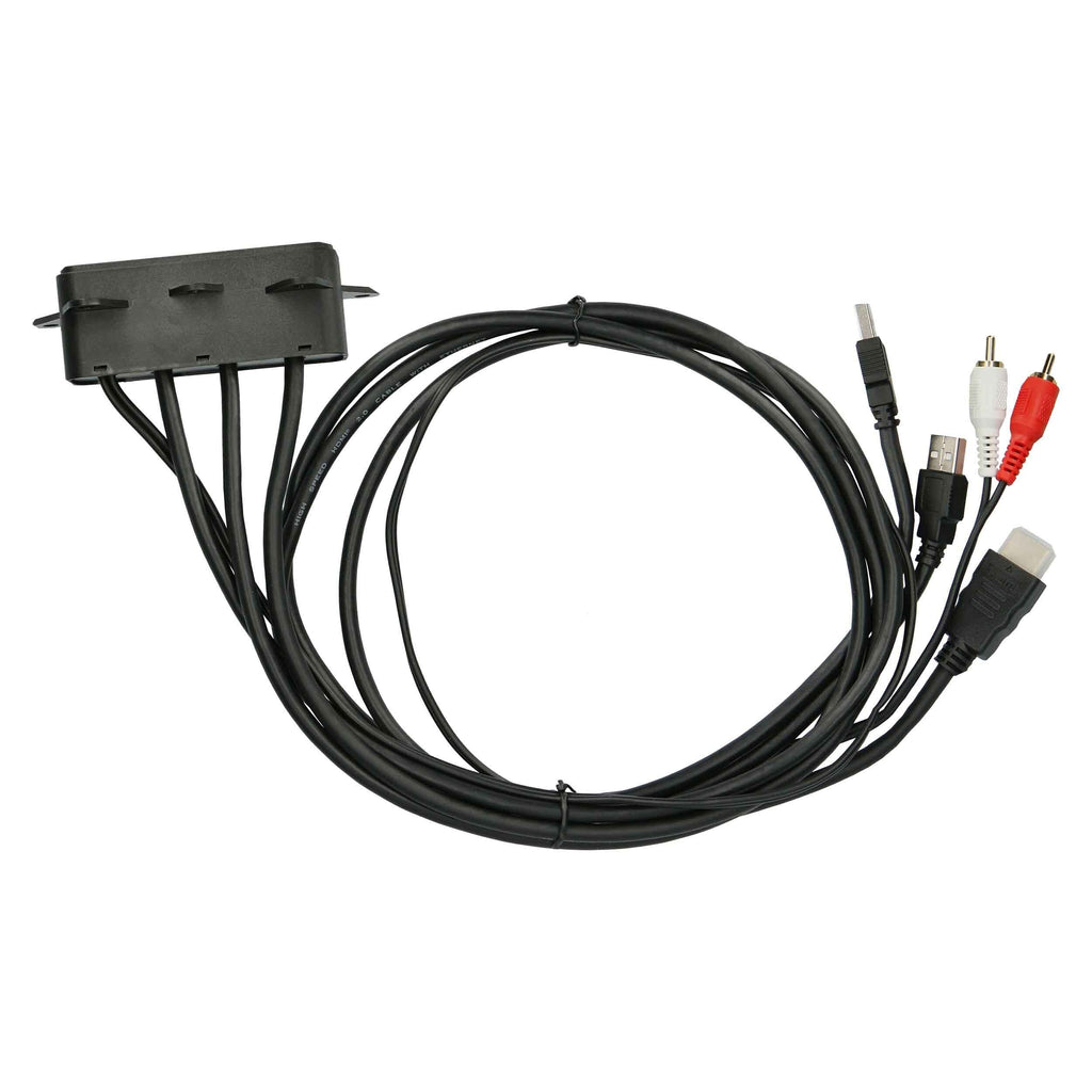Axxess AXUSB-CH2 USB/AUX/HDMI Replacement Panel 3 Feet - Chrysler/Dodge/Jeep 2015-Up
