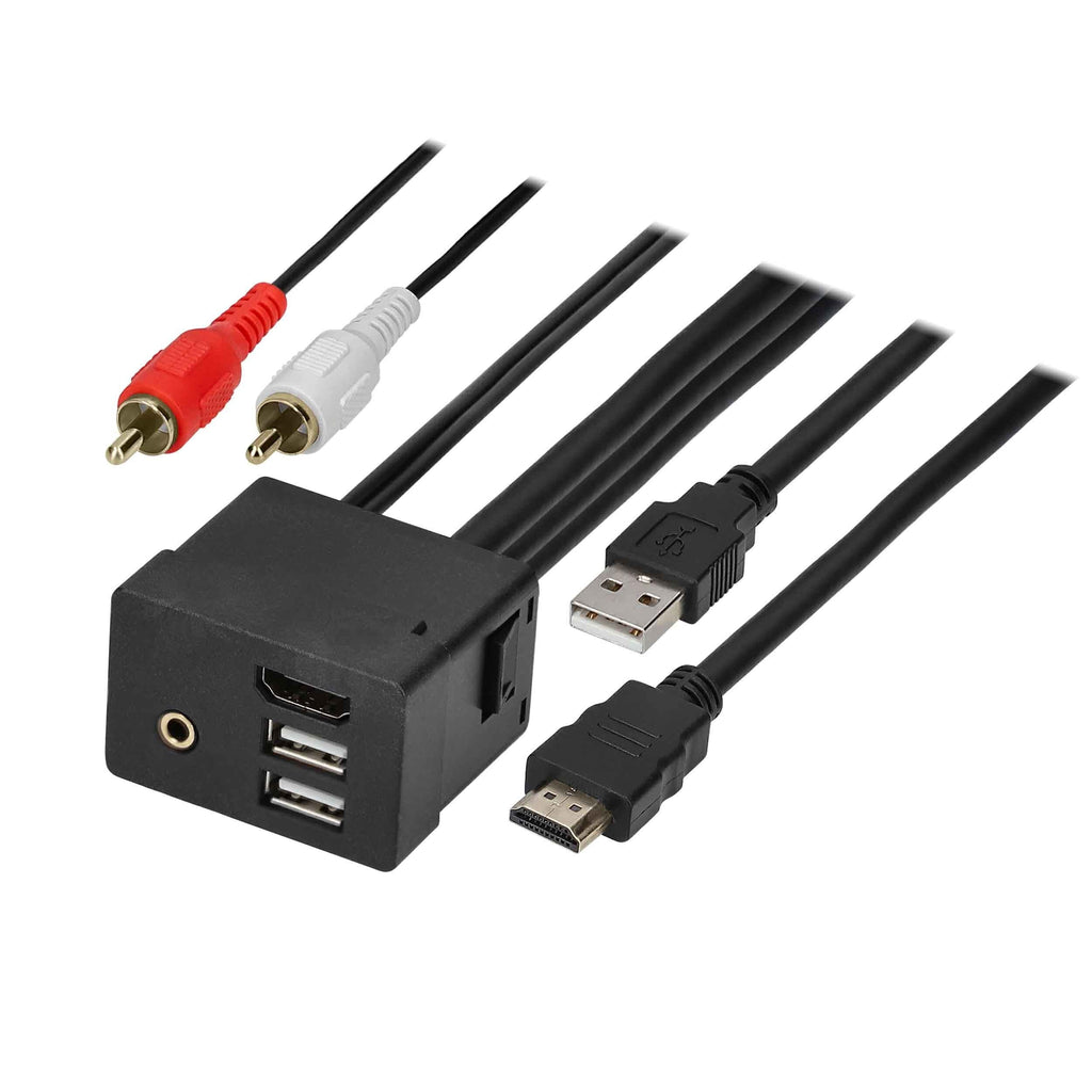 Axxess AXUSB-HK3 USB/AUX/HDMI Replacement Panel 3 Feet - Hyundai/Kia 2014-Up