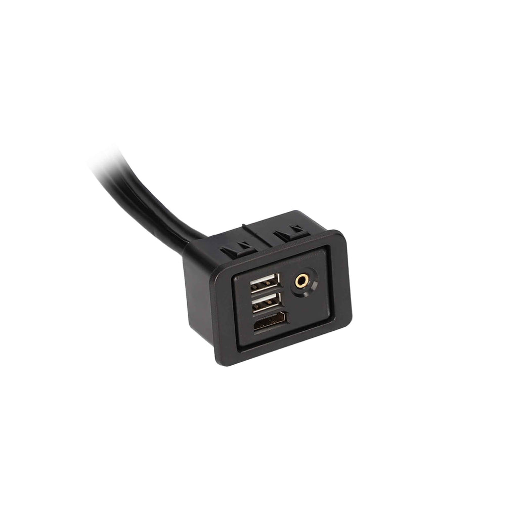 Axxess AXUSB-RAM1-6 USB/AUX/HDMI Replacement Panel 6 Feet - Chrysler/Dodge/Jeep