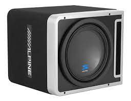 Alpine S-SB10V 10" 600w S-S10D4 Subwoofer Ported Sub Enclosure Box