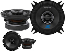 Load image into Gallery viewer, Alpine S-Series S-S40 4" 2-Way Coaxial Speakers &amp; S-S65 6-1/2" Coaxial Speakers