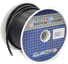 Load image into Gallery viewer, American Terminal ATPW12-100BK<br/> 12 Gauge 100 Feet Wire Black Power Ground Primary Stranded Copper Clad