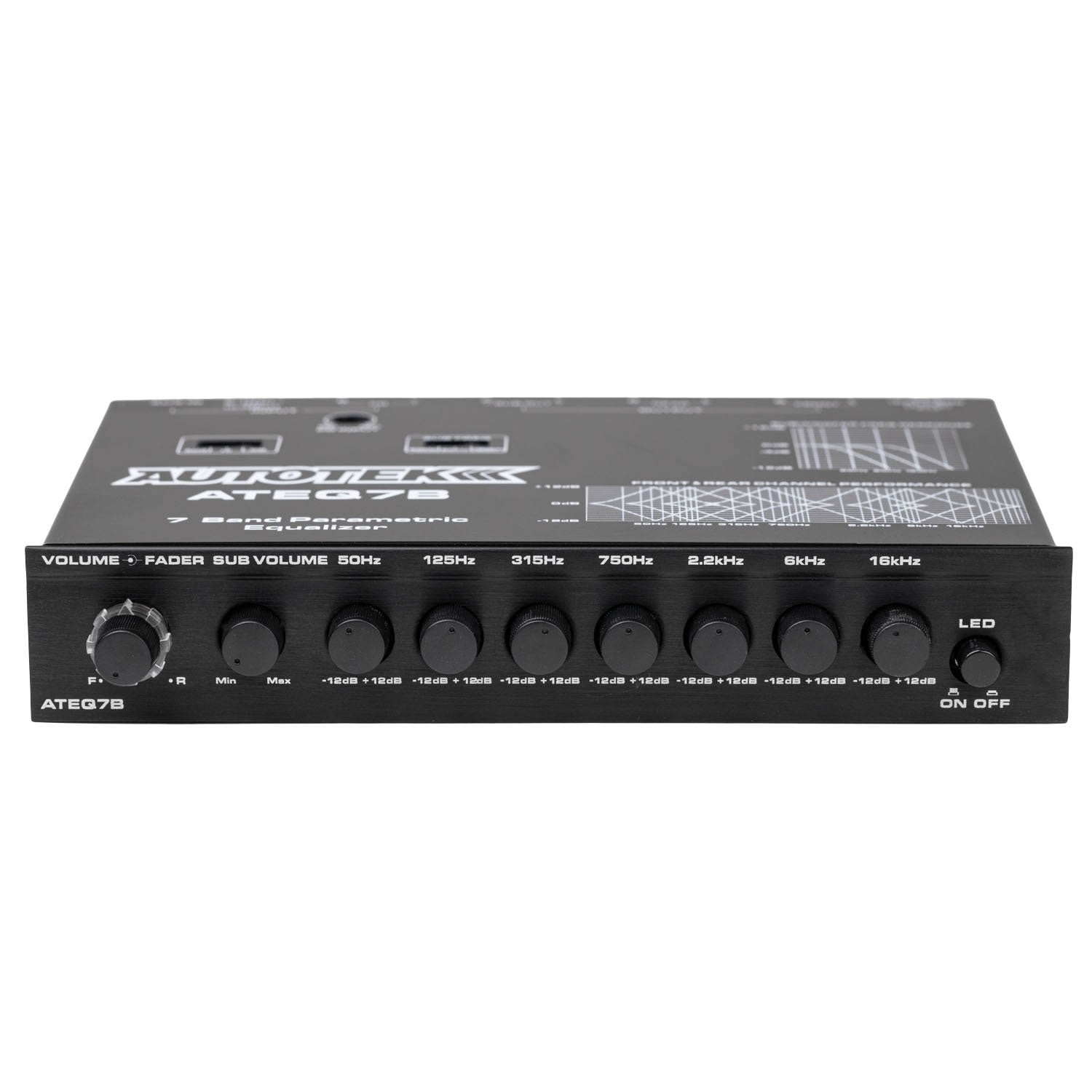 AUTOTEK ATEQ7B 7-Band Parametric Equalizer