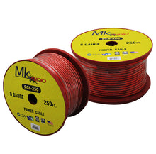 Load image into Gallery viewer, MK Audio PC8250RD 8GA 250' Red Power Ground Wire Car Audio Amplifier Marine Cable
