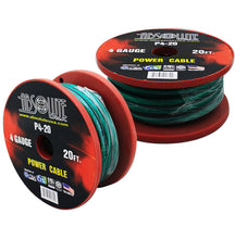 Load image into Gallery viewer, Absolute P4-20GR 20' 4-Gauge Green Copper Mix Power Ground Wire Cable