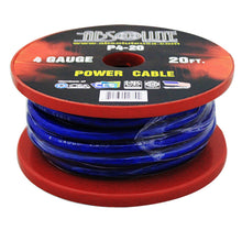 Load image into Gallery viewer, Absolute P420BL 20' 4-Gauge Blue Power Ground Wire Cable