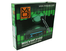 Load image into Gallery viewer, 2 MR DJ MICVHF3100 Wireless Dual-Channel Handheld design Microphone System