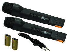Load image into Gallery viewer, 2 MR DJ MICVHF3200 Wireless Dual Handheld design Microphone System