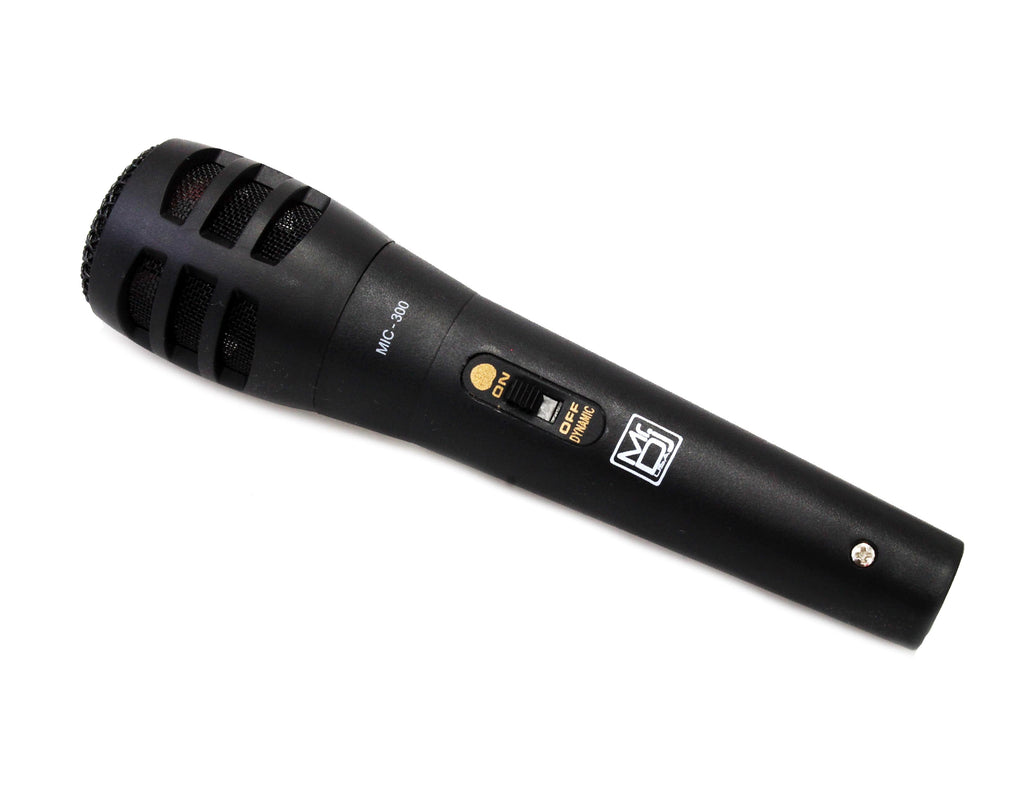 2 MR DJ MIC300 Professional Handheld Uni-Directional Dynamic Microphone