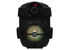 Load image into Gallery viewer, MR DJ 6.5" Portable Rechargeable PA DJ Party Speaker USB/FM/LED MP3 Player