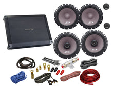 Load image into Gallery viewer, Alpine SXE-1751S 6.5" Component, SXE-1726S 6.5" Speaker, BBX-F1200 280W 4Ch Amp, Wiring Kit